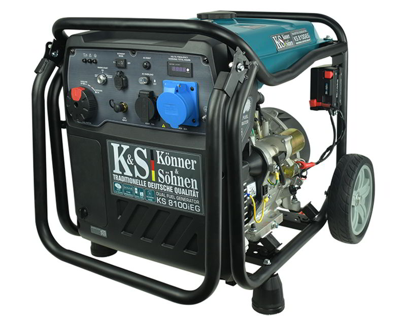Könner und Söhnen LPG/Benzin-Inverter Generator