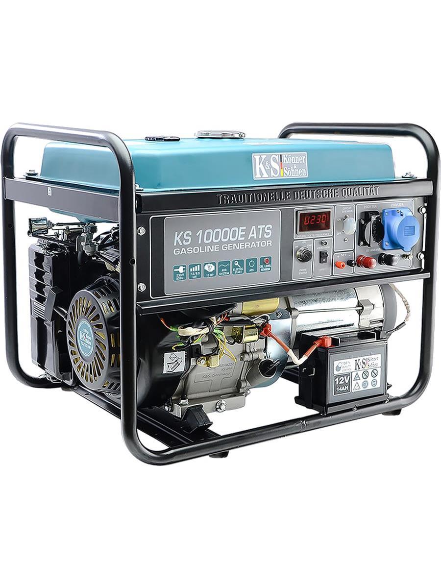 Könner und Söhnen Benzin Generator KS10000E-ATS