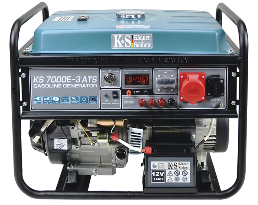 Könner und Söhnen Benzin Stromerzeuger KS 7000E-3