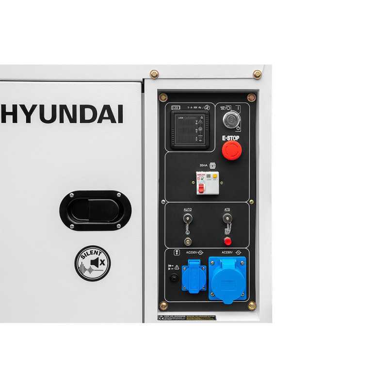 Hyundai Dieselstromerzeuger DHY 8600SED
