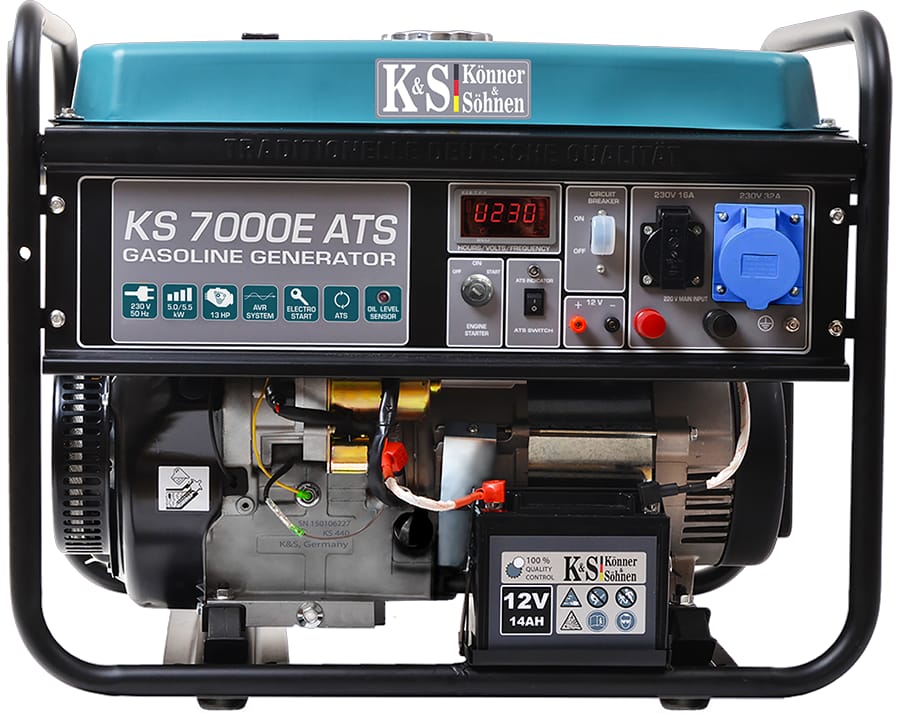 Könner und Söhnen Benzin Generator KS 7000E ATS