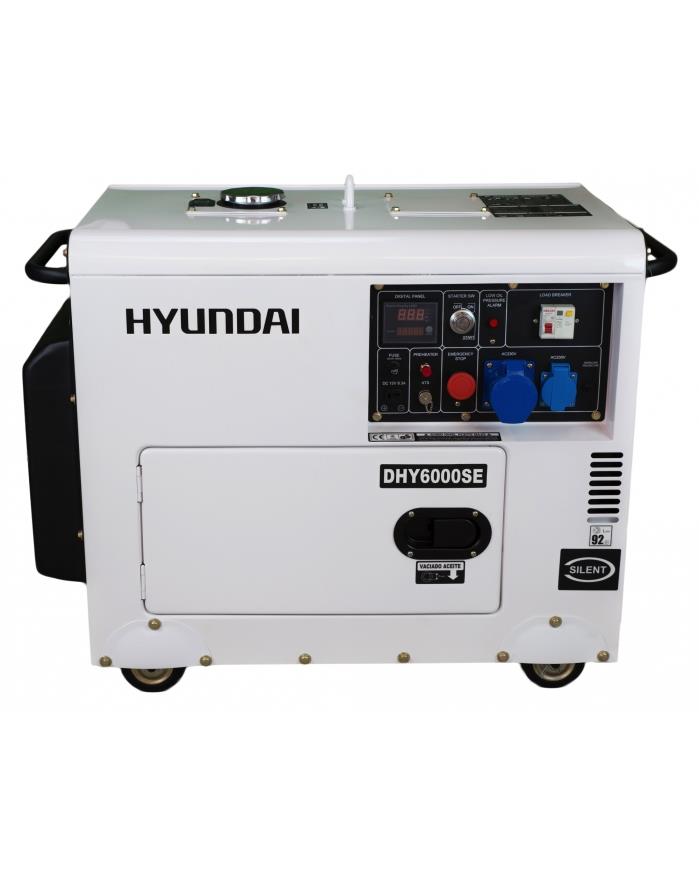 Hyundai Diesel Generator DHY6000SE DE